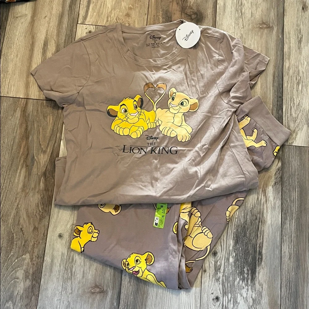 Disney The Lion King Women Pajamas - Brown - Picture 1 of 1